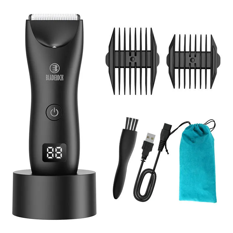 Men's Groin Body Hair Safety Knife Head Cut Haircut Waterproof Electric Hair Cutter - Bellarte Enchanté Men's Groin Body Hair Safety Knife Head Cut Haircut Waterproof Electric Hair Cutter